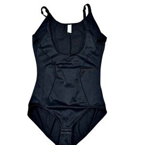 VTG Maidenform Sweet Nothings Bodysuit Control Shaper Black Measurements in PICs